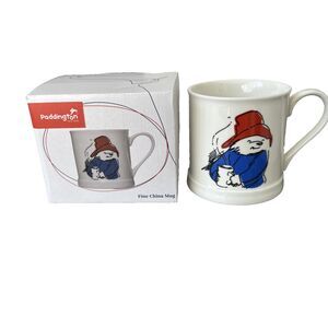 Paddington Bear Head Stuck Fine China Mug Coffee Cup New Gift Box Half Moon Bay